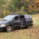 Image for article titled The Dodge Grand Caravan Had A Really Weird Spare Tire Placement